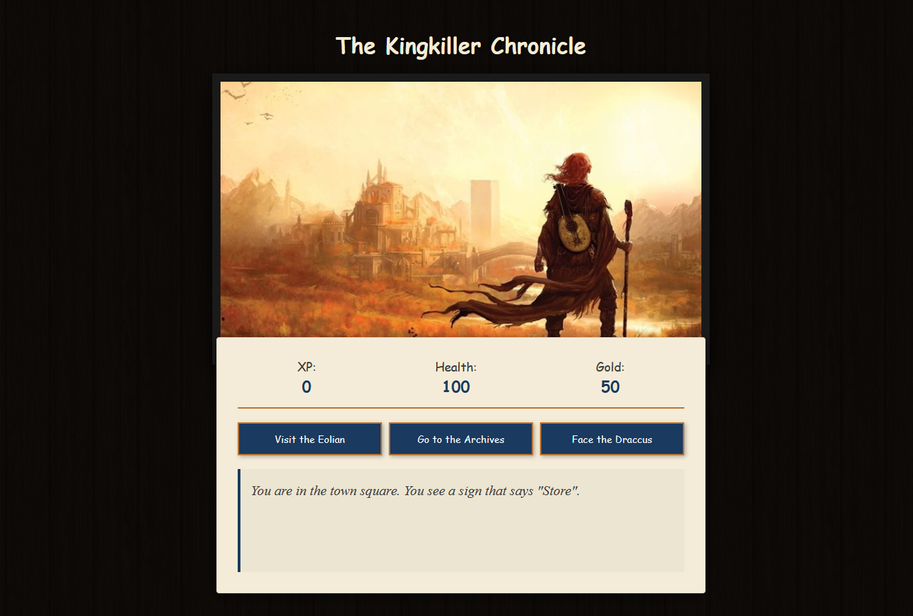 The Kingkiller Chronicle RPG